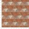 Coral Abstract Geometric Woven Pattern Upholstery Fabric by The Yard - SKU: Xavier Coral